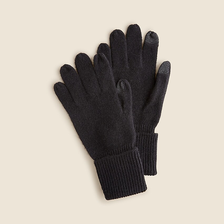 Cashmere touch-screen gloves | J. Crew US