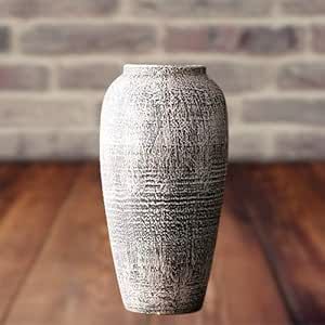MARKABLE Modern Simple Handmade coarse Clay Pot(13.7''*6.7) | Amazon (US)
