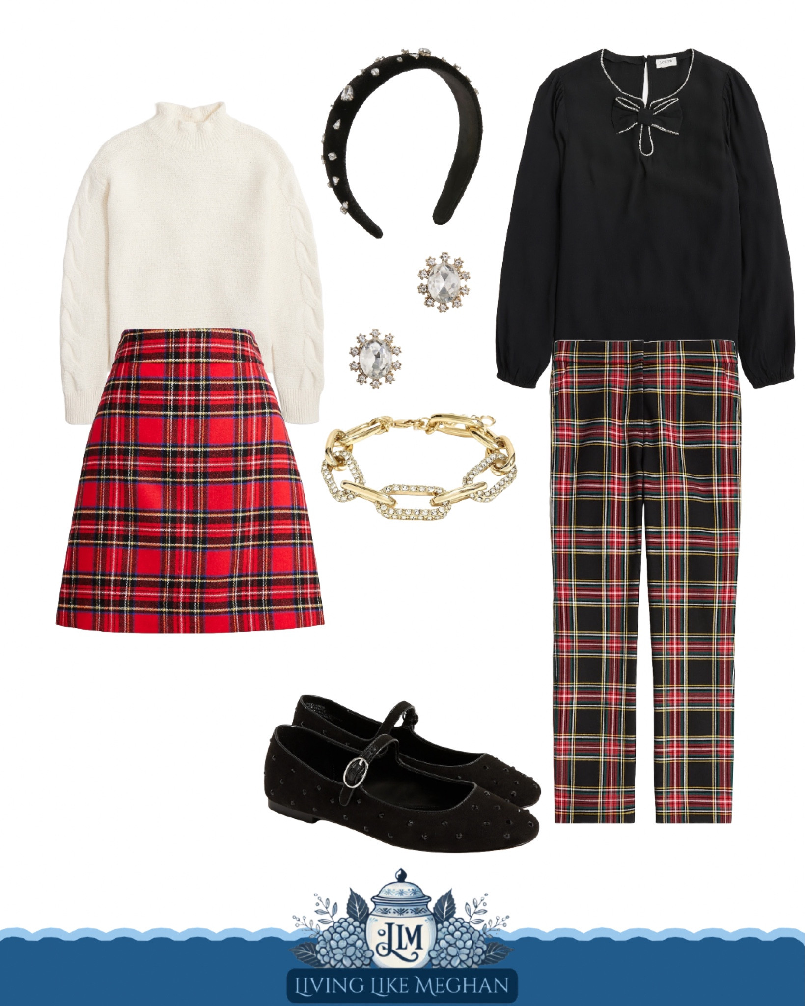 Holiday-ready tartan pieces bring timeless charm to your seasonal wardrobe!🎄✨ These skirts, pants, and accessories are perfect for parties, dinners, or cozy gatherings! Add a little sparkle and shine to every festive moment! 💎

tartan outfit ideas • holiday fashion • Christmas party outfits • preppy holiday looks • trending festive style • classic plaid outfits

#LTKSeasonal #LTKHoliday #LTKSaleAlert