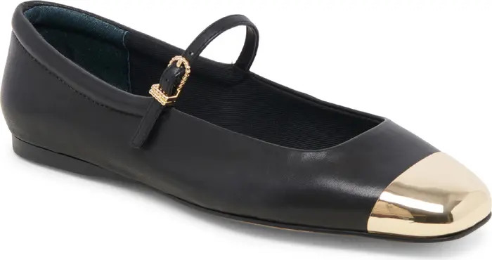 Dolce Vita Reyes Cap Toe Mary Jane Flat (Women) | Nordstrom | Nordstrom