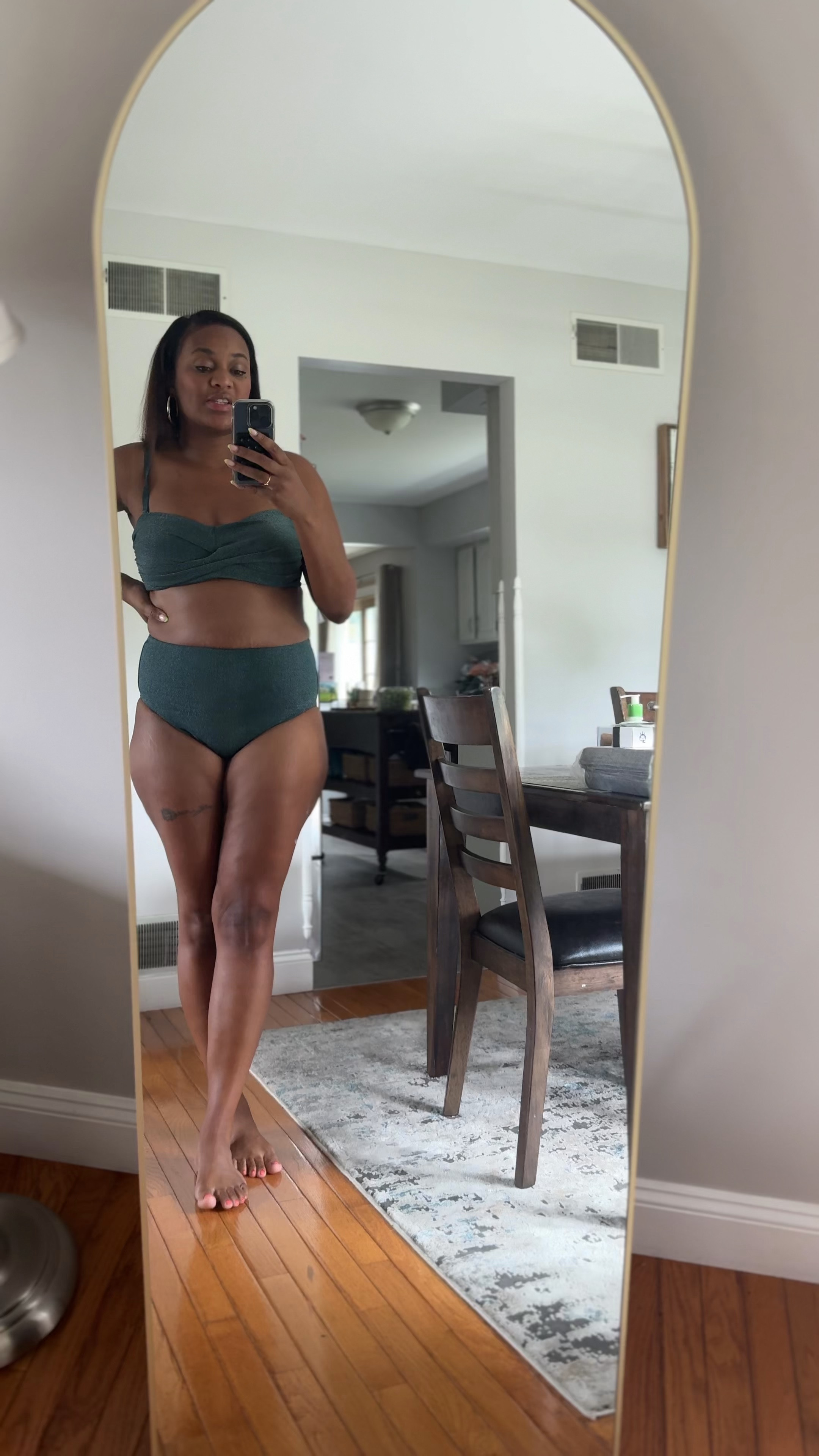 If you’re looking for a more modest 2 piece .. this one is great from Lands end! It’s high waist, great coverage and great material! I’m true to size as a 10/M 

#LTKSaleAlert #LTKTravel #LTKSwim