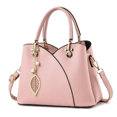 Womens Purses and Handbags Shoulder Bag Ladies Designer Satchel (Khaki) | Walmart (US)