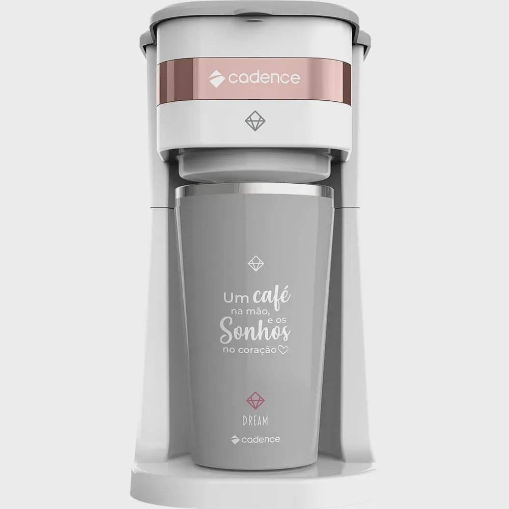Cafeteira Elétrica Cadence Dream Rosé Gold com Copo Térmico em Promoção | Ofertas na America... | Americanas (BR)