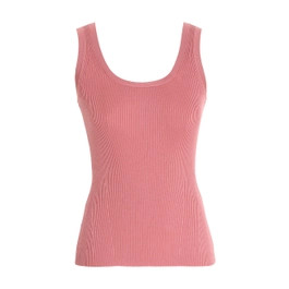 Rib Scoop Neck Tank | ZIMMERMANN (APAC)