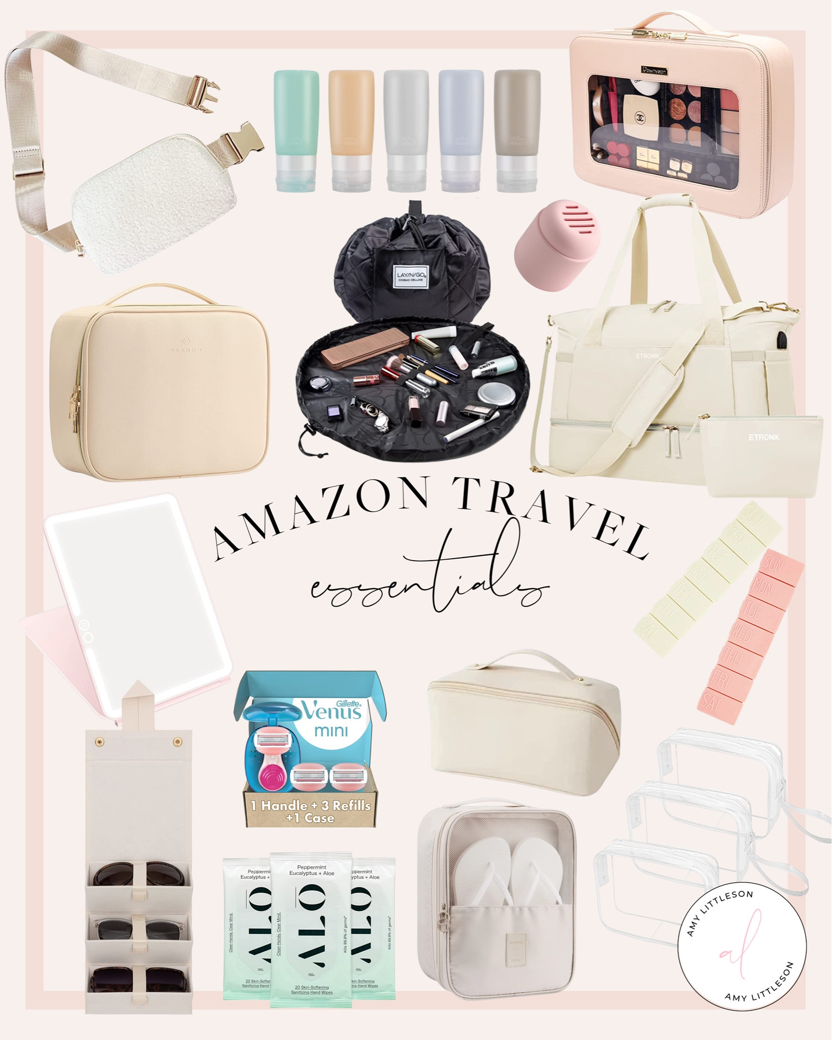 Sharing my top #travel picks today on amylittleson.com including my favorite items from #Amazon ✈️

#travelessentials #traveltips #airportstyle #Amazonfinds

#LTKtravel #LTKunder50 #LTKitbag