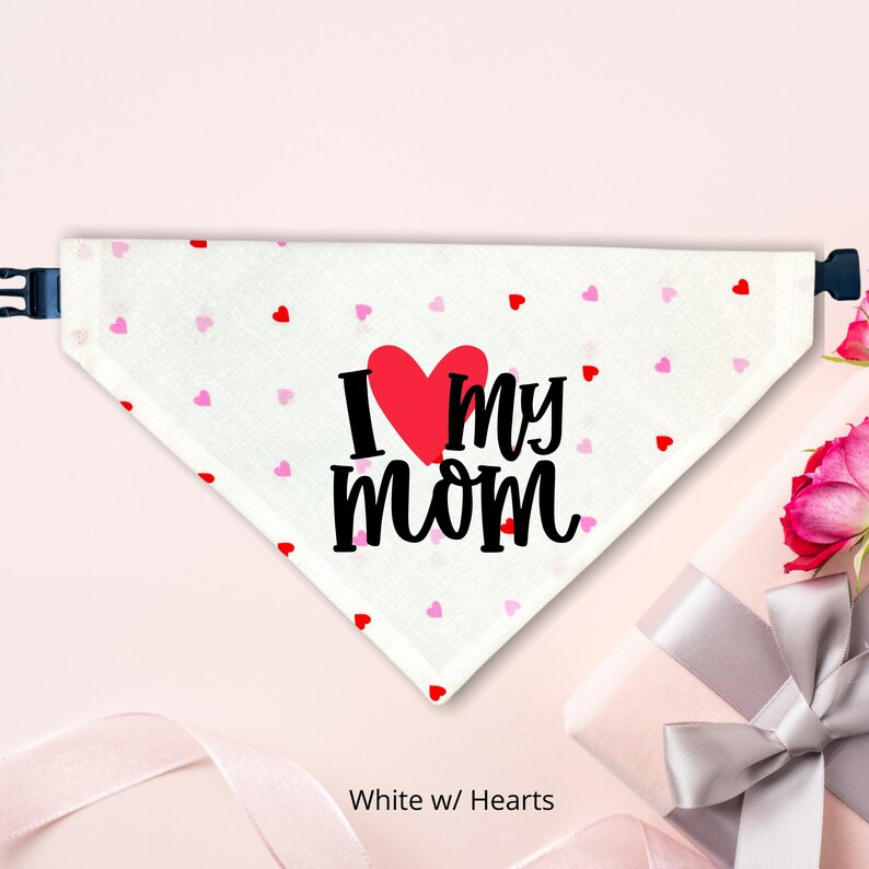 Mother's Day Dog bandana, Happy Mother's Day, Mom Dog Bandana, My First Mother's Day Dog Bandana,... | Etsy (US)
