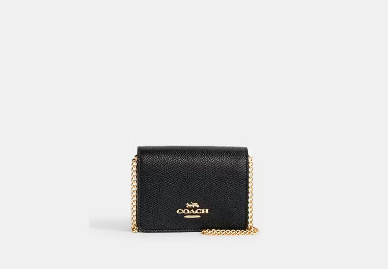 Mini Wallet On A Chain | Coach Outlet US