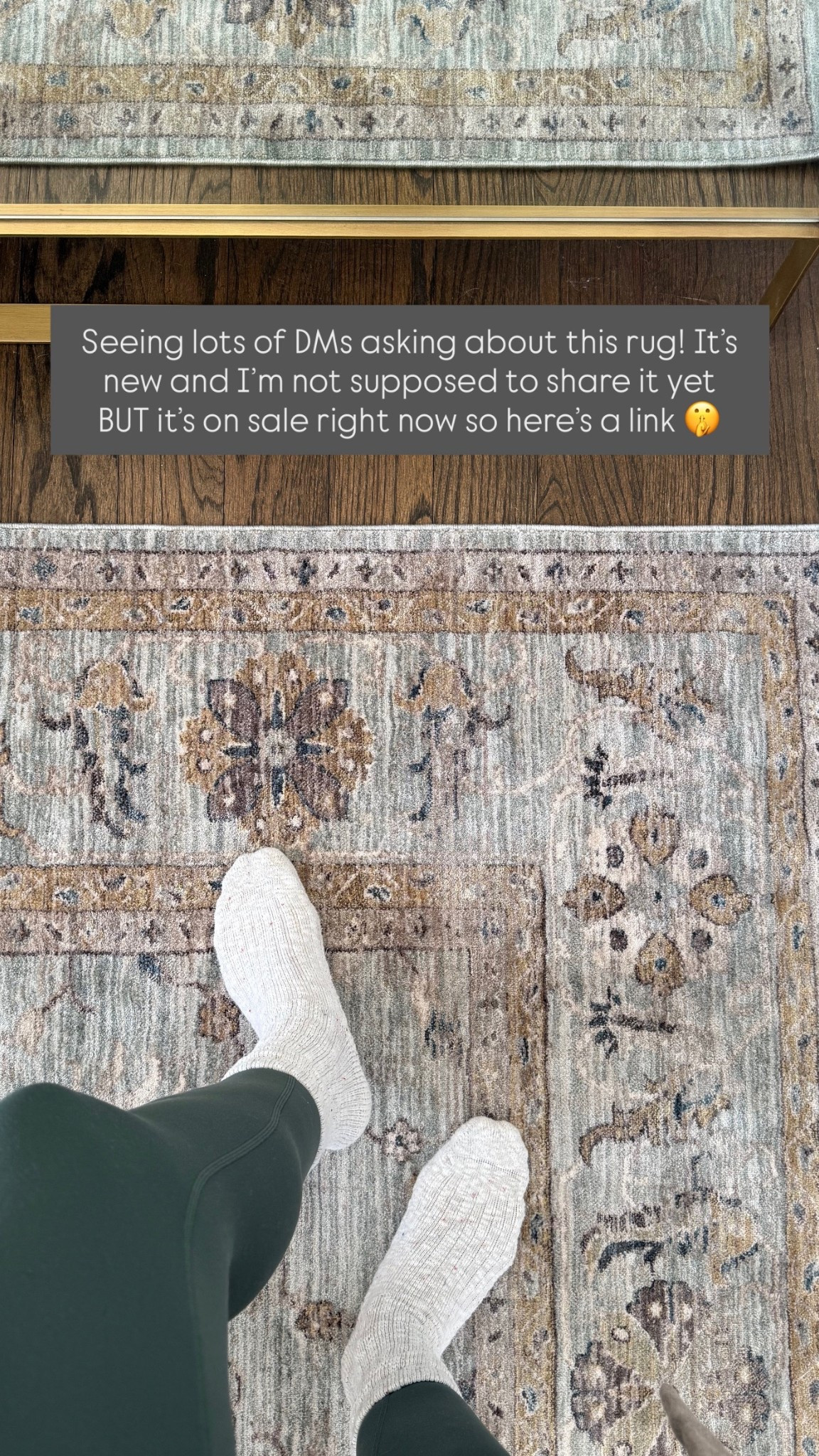 Seeing lots of DMs asking about this rug! It’s new and I’m not supposed to share it yet BUT it’s on sale right now so here’s a link 🤫 

#LTKHome #LTKSeasonal #LTKSaleAlert