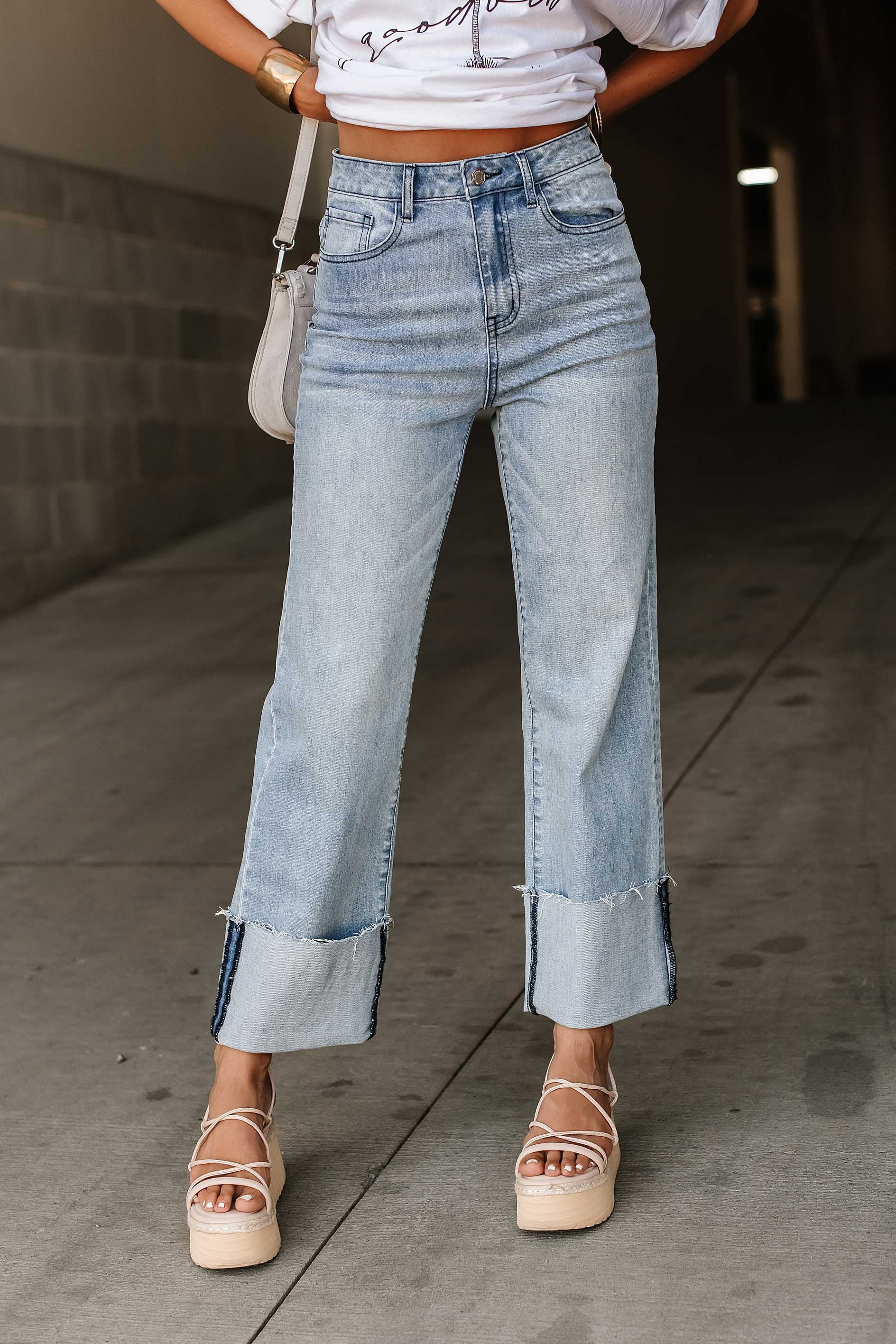 Monterey Wide Leg Jeans | Mindy Mae's Market