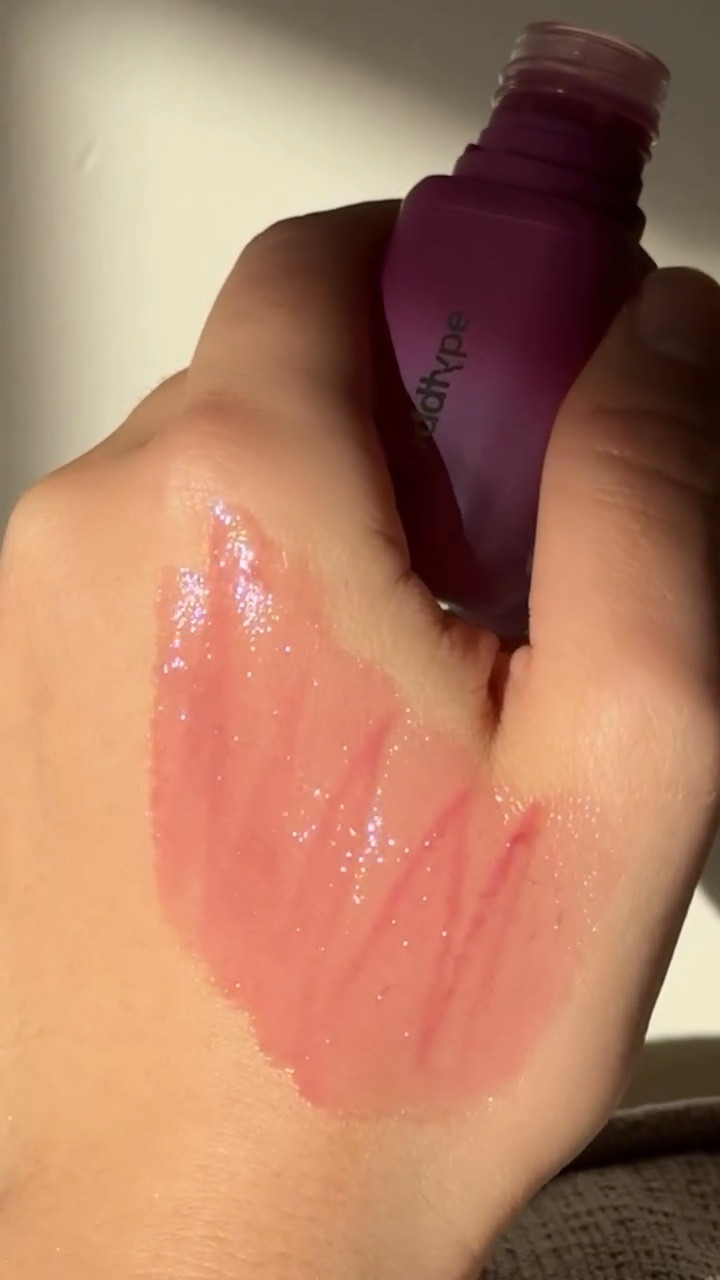 @oddtype_official balloon tint might be one of my fave glosses 😳🫶 #oddtype #musinsabeauty #amazonfinds