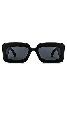 Gucci Matelasse Rectangular Icon in Shiny Black & Grey from Revolve.com | Revolve Clothing (Global)