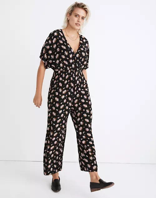Smocked-Waist Jumpsuit in Homestead Bouquet | Madewell