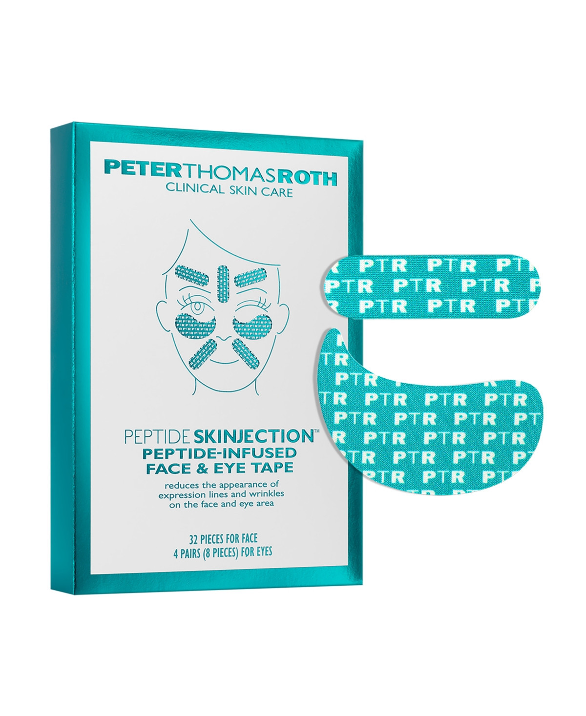 Peter Thomas Roth Peptide Skinjection Face and Eye Tapes Set | Macy's