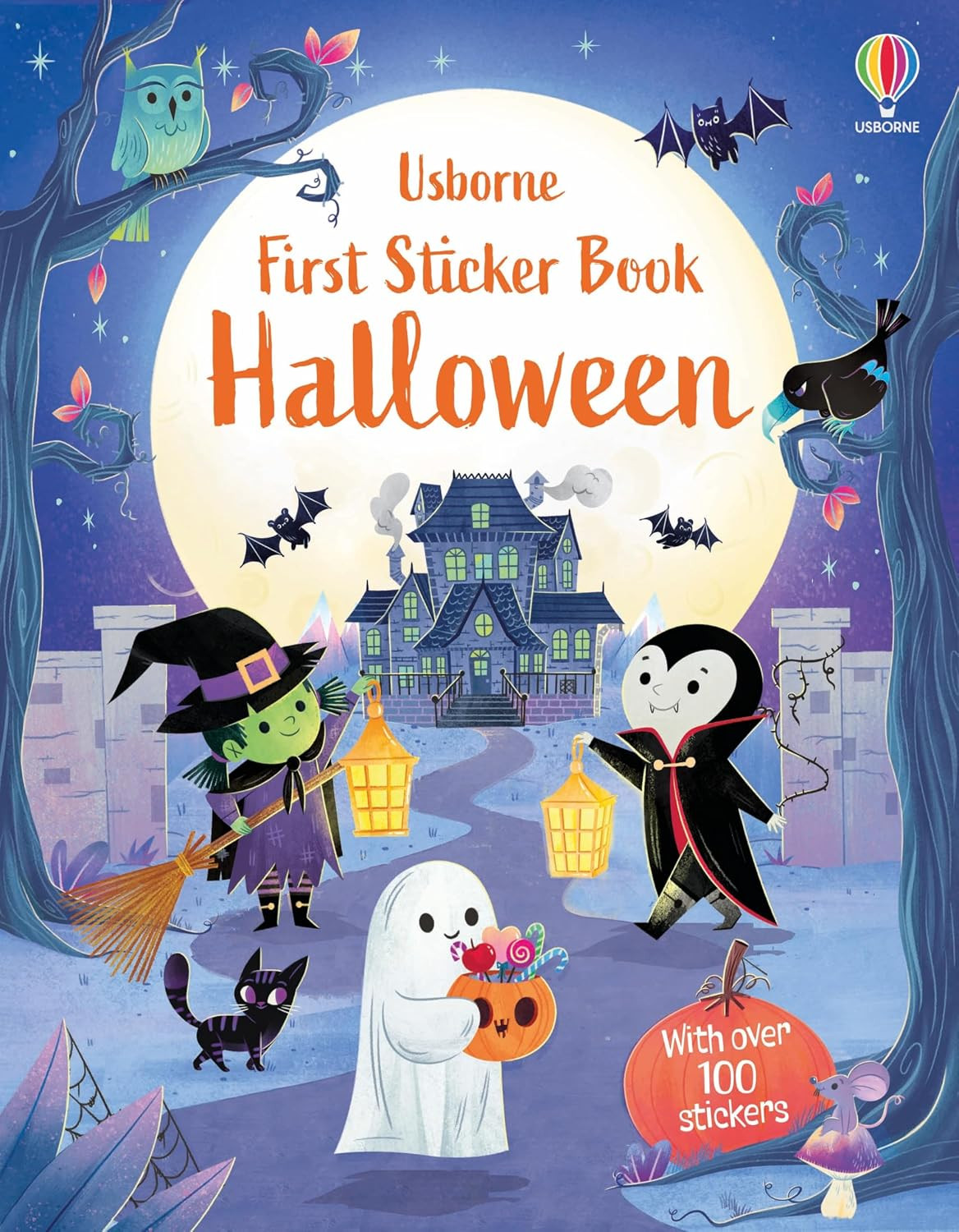 First Sticker Book Halloween: An Activity Book with Over 100 Stickers of Witches, Vampires and Ghosts, for Kids (Ages 3-5) (First Sticker Books) | Amazon (UK)