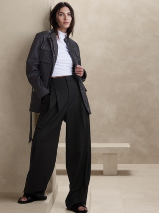 Lorainne Utility Jacket | Banana Republic (US)