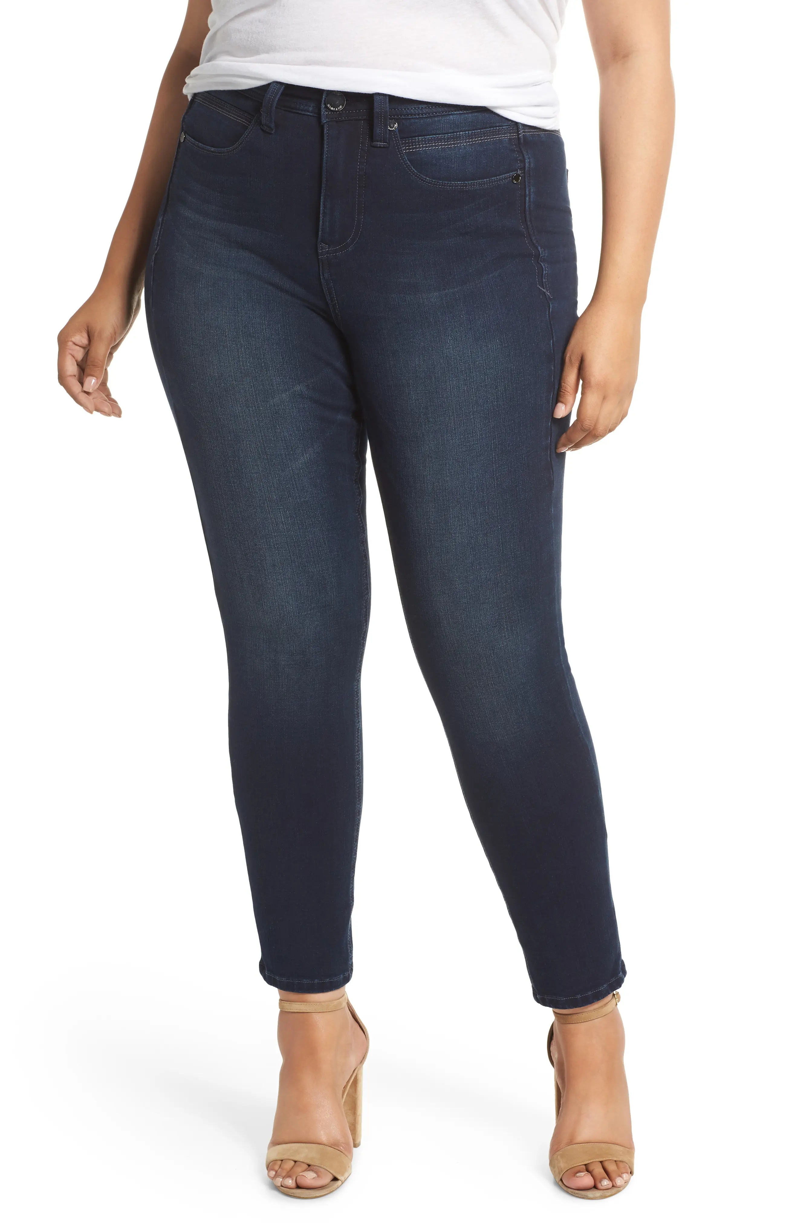 Seven7 Tummyless High Rise Skinny Jeans (Plus Size) | Nordstrom