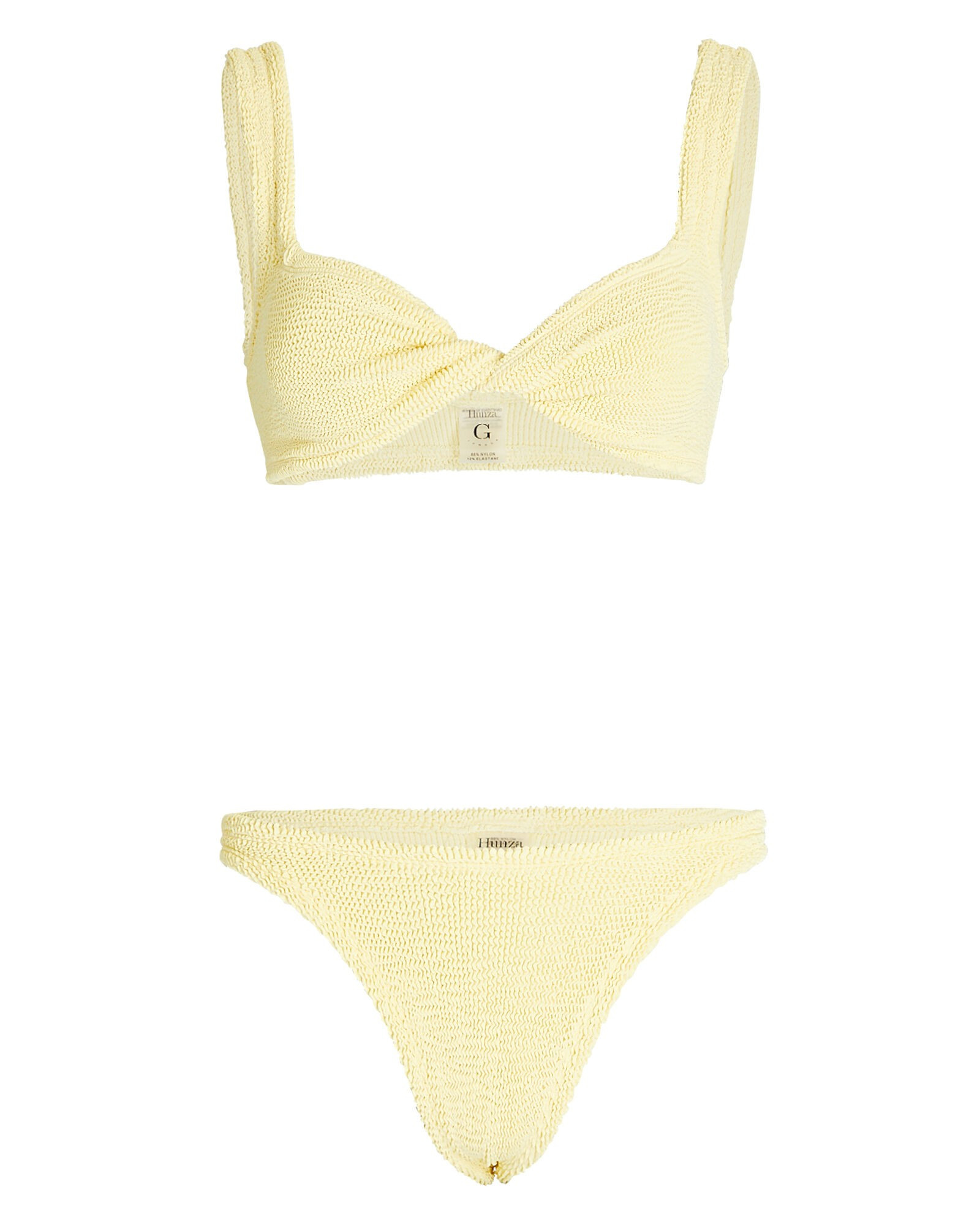 Juno Twist-Front Bikini Set | INTERMIX
