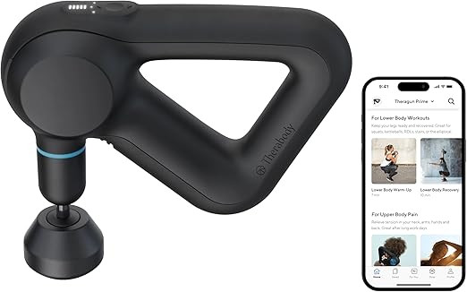 TheraGun Prime Quiet Deep Tissue Therapy Massage Gun - Bluetooth Enabled, Electric Percussion Mas... | Amazon (US)
