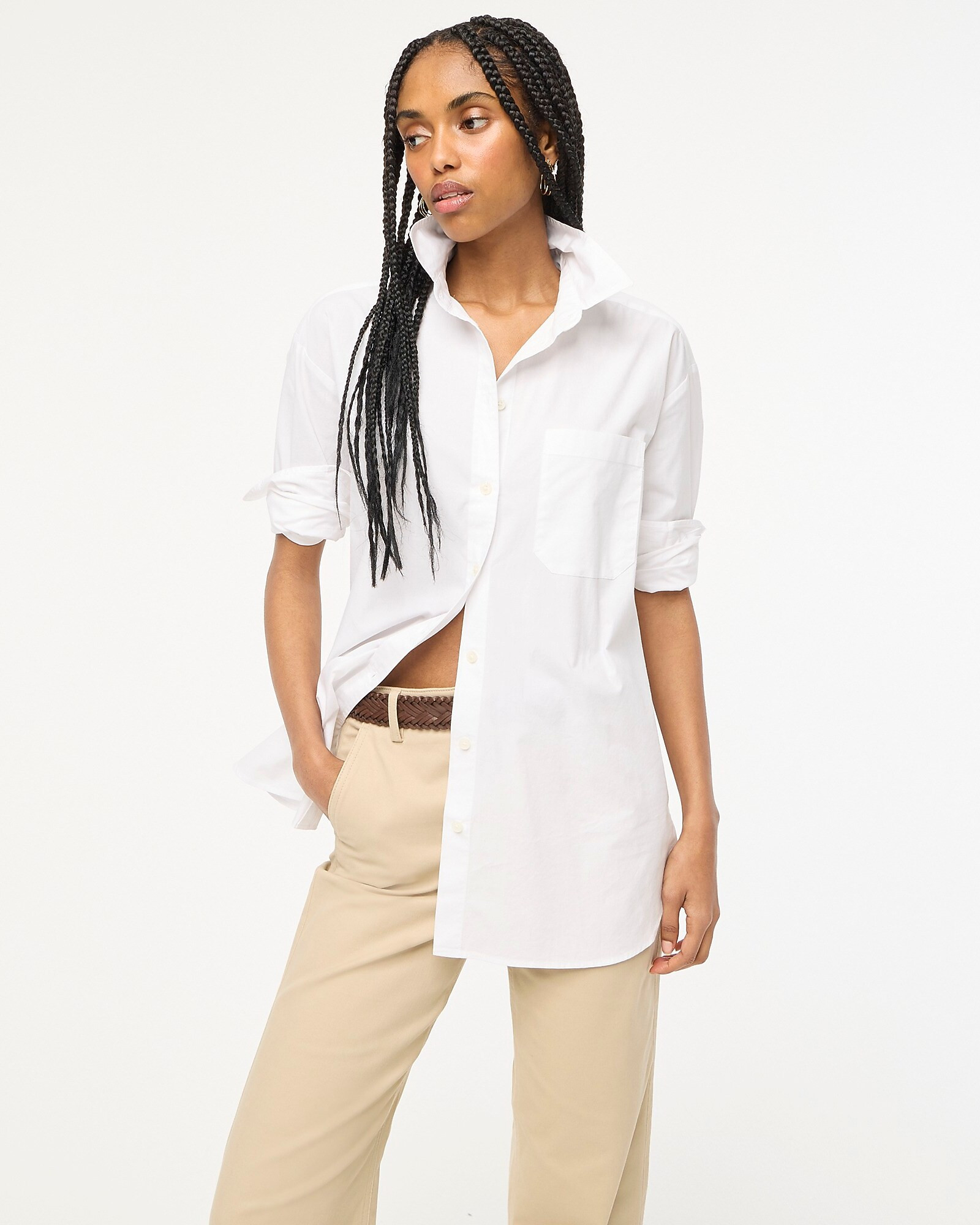 Relaxed button-up shirt | J.Crew Factory