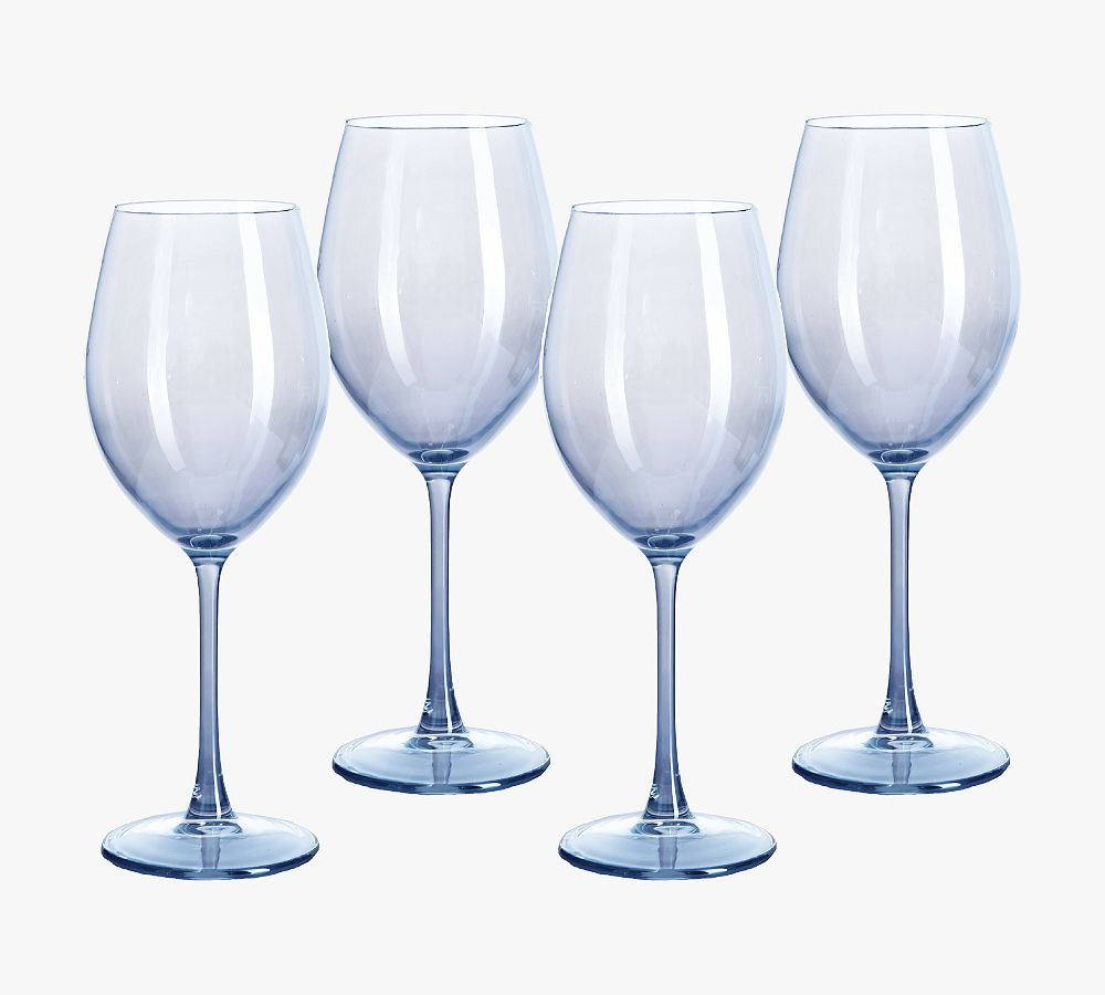 Flora Wine Glasses, Set of 4 | Pottery Barn (US)