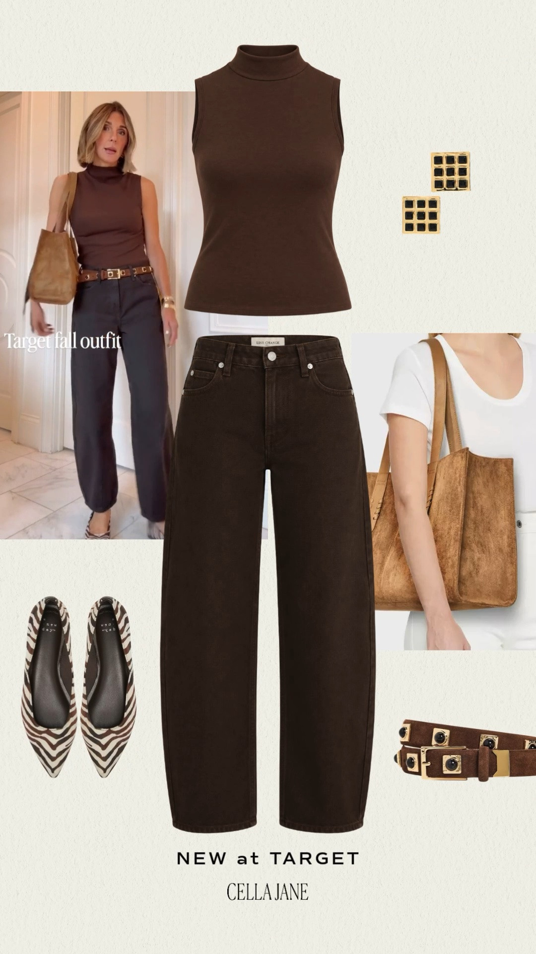 How I’m styling these $30 chocolate brown barrel jeans from @Target for fall!

#LTKootd #LTKSeasonal