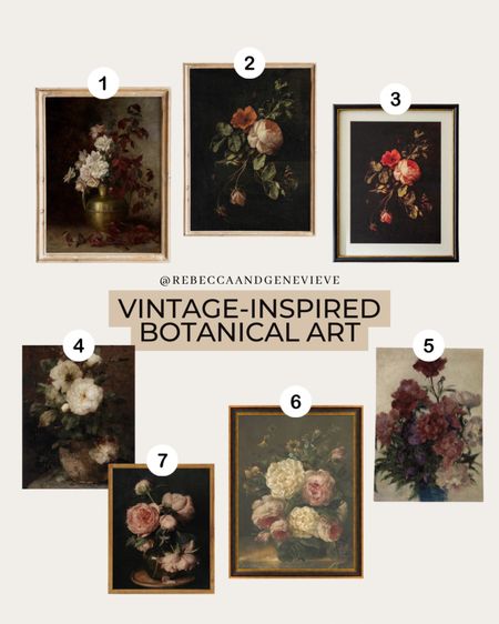Based on the vintage floral art I hung on the hidden door, I'm sharing this vintage-inspired botanical art roundup with different price tags for different budgets 😉

#LTKhome #LTKfindsunder100