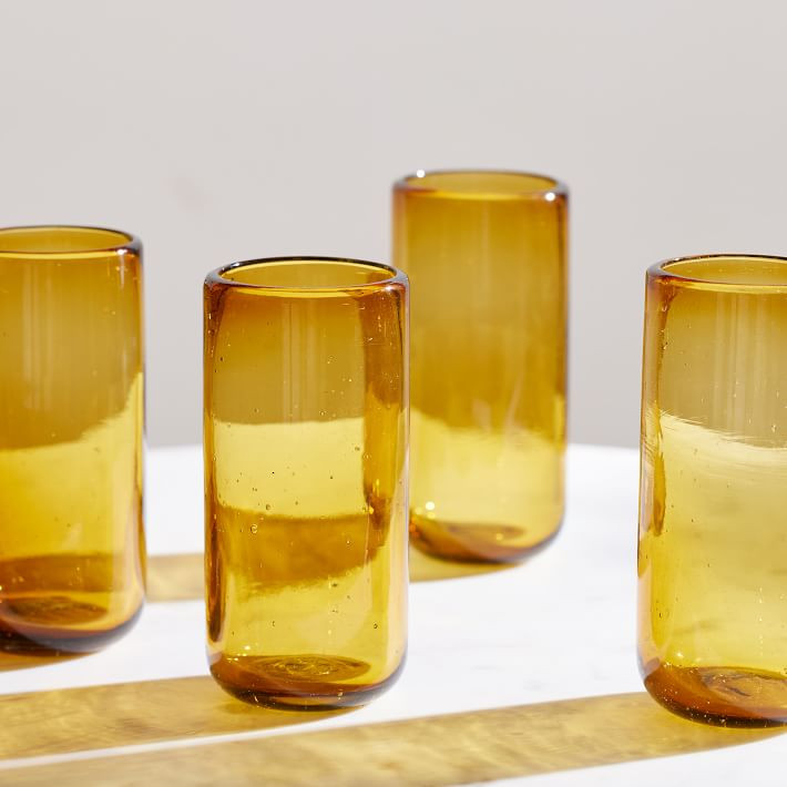 Recycled Mexican Highball Glass Sets | West Elm (US)