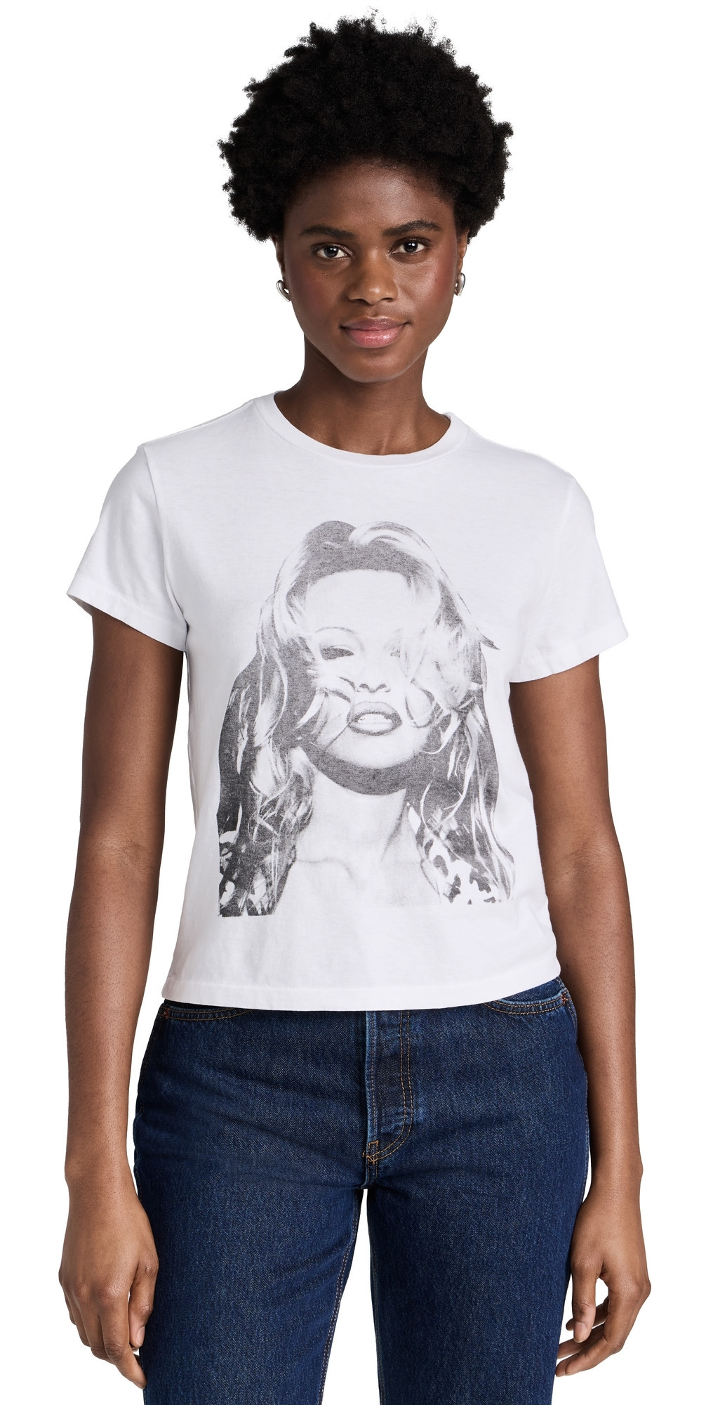 RE/DONE RE/DONE x Pam Classic Pam Tee Optic White L | Shopbop
