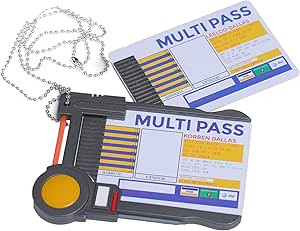 Fun Costumes Fifth Element Multipass Accessory Standard | Amazon (US)