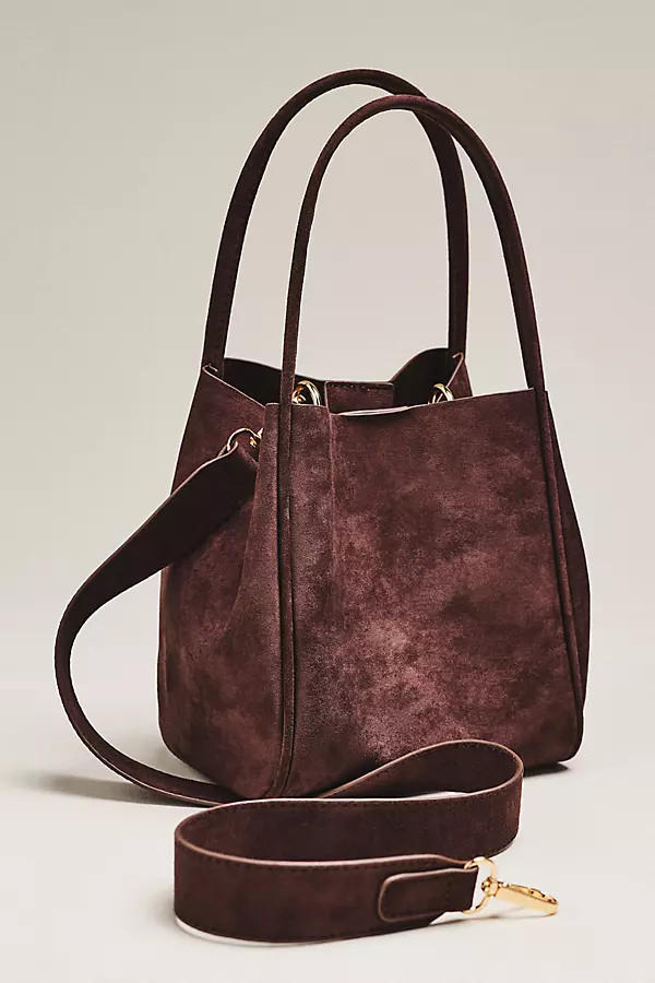 Faux-Suede Hollace Bag | Anthropologie (US)