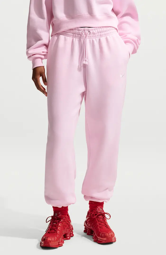 Sportswear Phoenix Fleece High-Waisted Oversized Sweatpants | Nordstrom