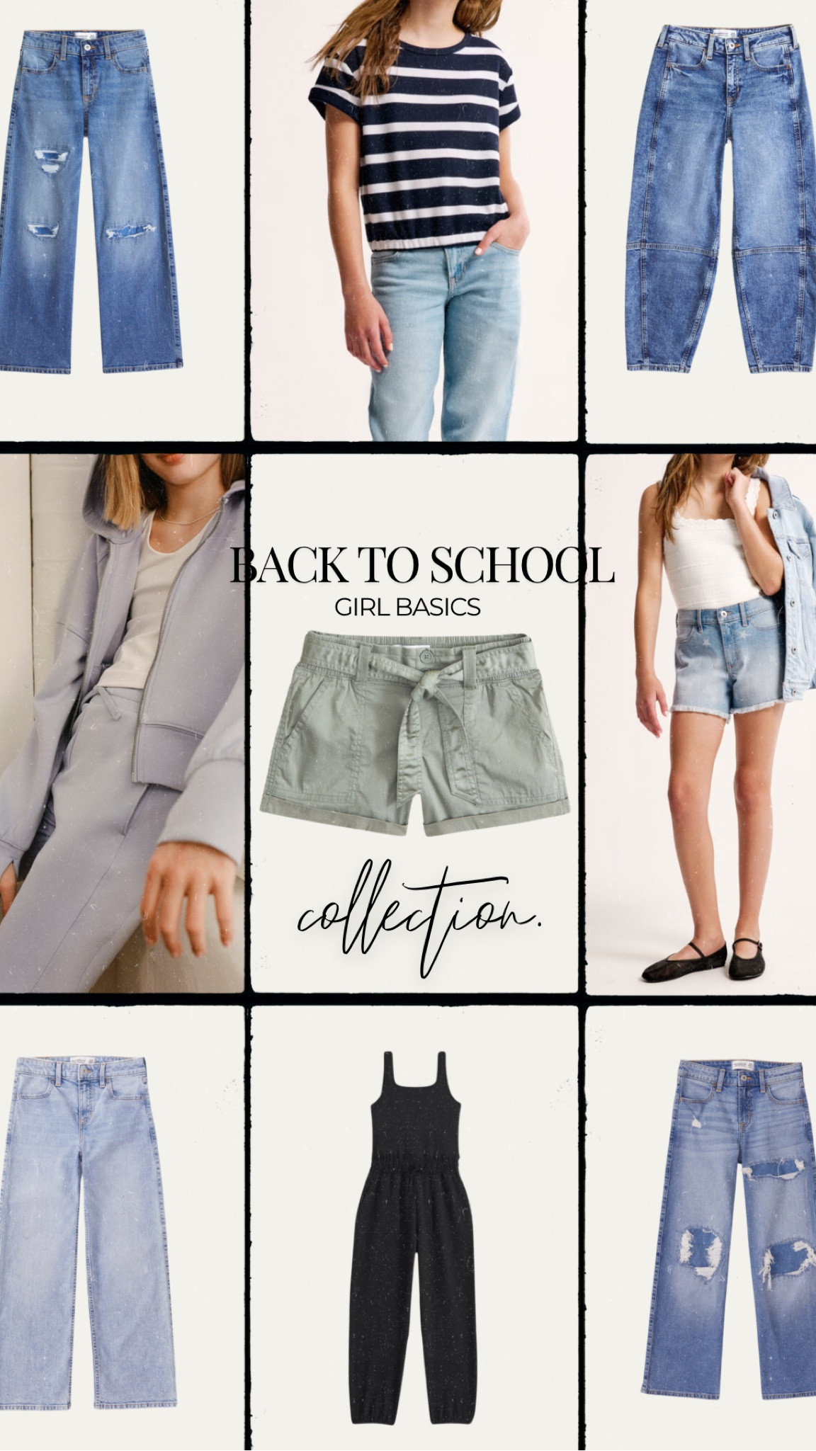 Back to school for girls • girl basics • jeans • shorts • jumpsuit • active wear 

xo, Sandroxxie by Sandra www.sandroxxie.com | #sandroxxie 

#LTKKids #LTKStyleTip #LTKSaleAlert