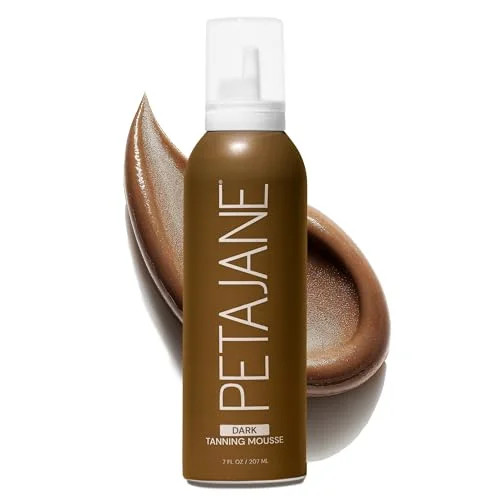 Dark Tanning Mousse 7oz - Sunless Self-Tanner for a Natural, Streak-Free, Organically Derived, Li... | Walmart (US)