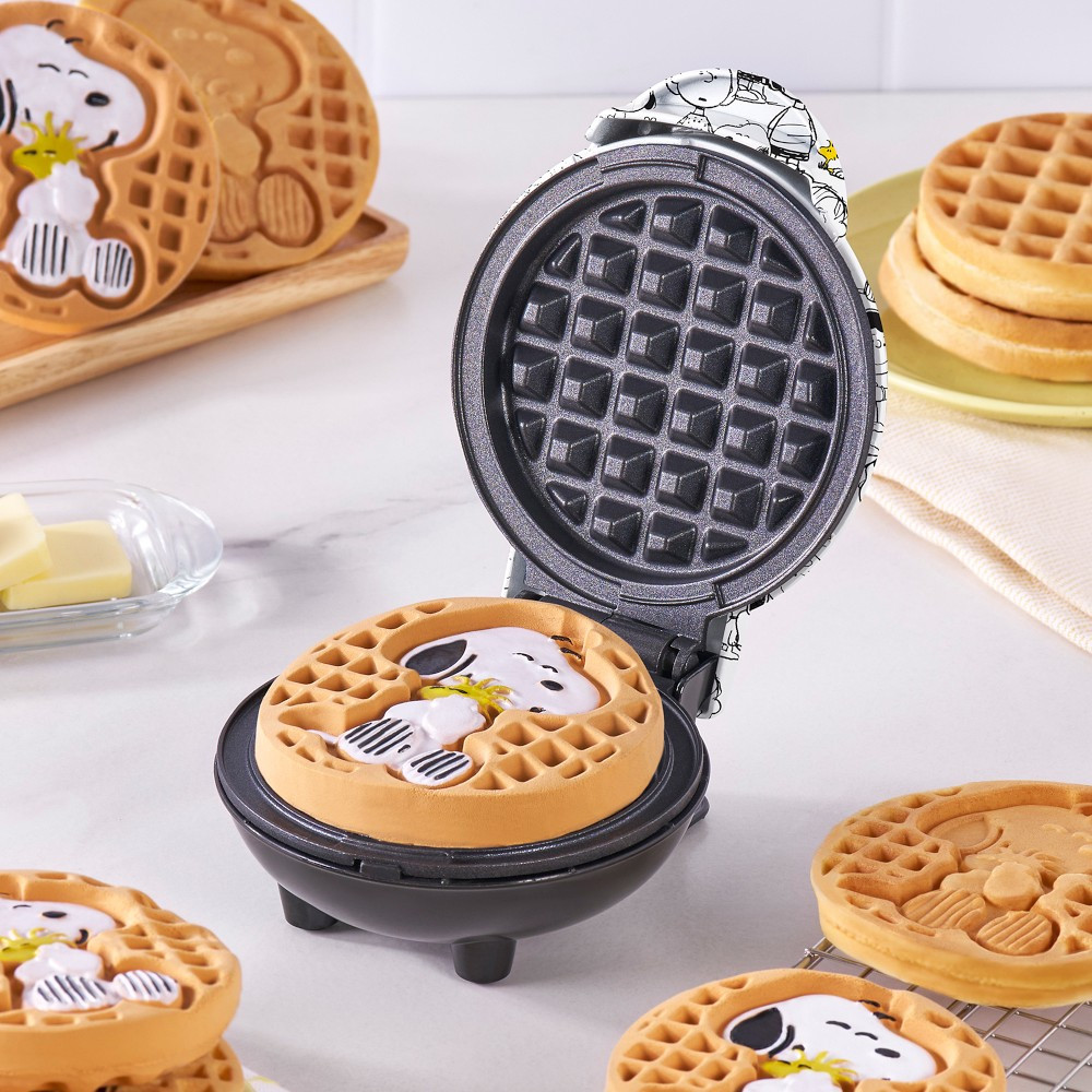 Peanuts® x Dash 75th Anniversary Mini Waffle Maker | Williams-Sonoma