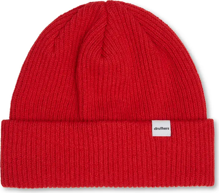 Merino Wool Blend Rib Beanie | Nordstrom