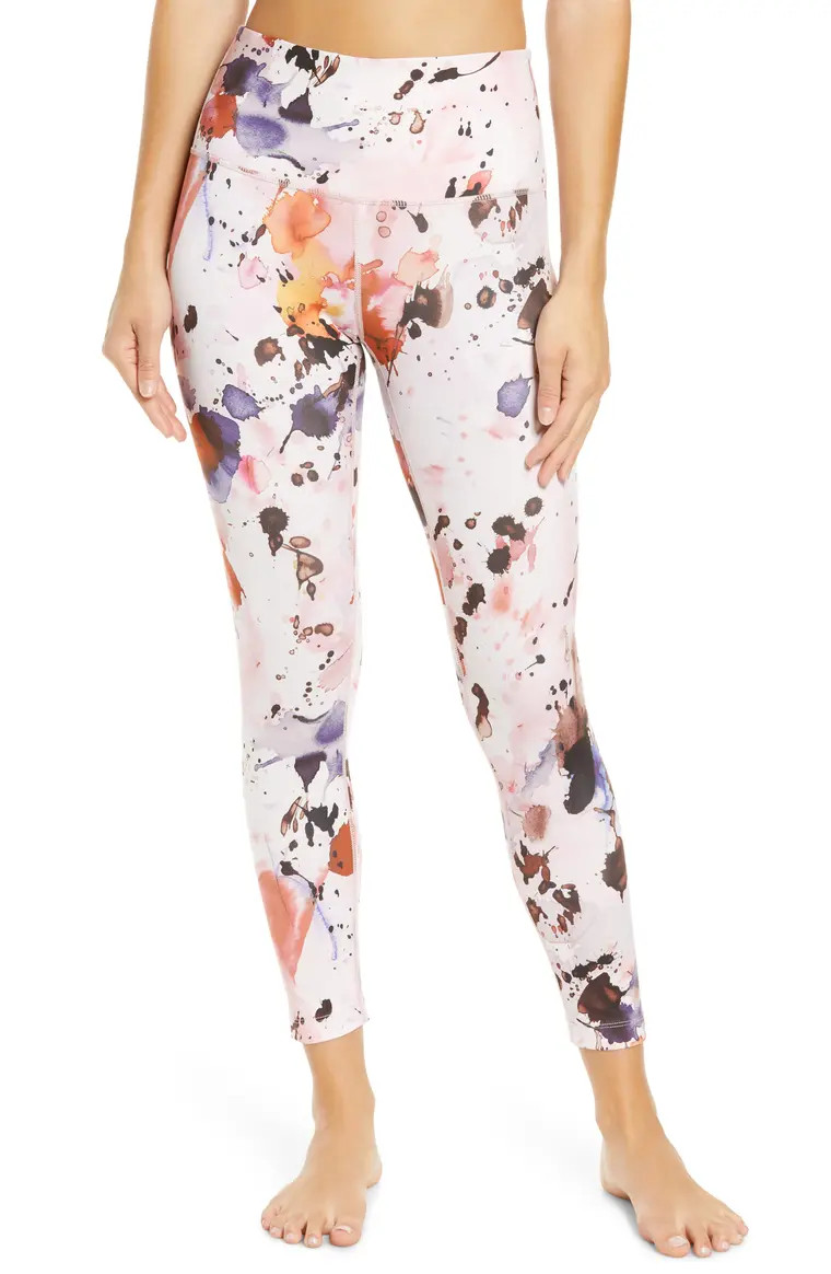 Studio Lite High Waist Print 7/8 Leggings | Nordstrom