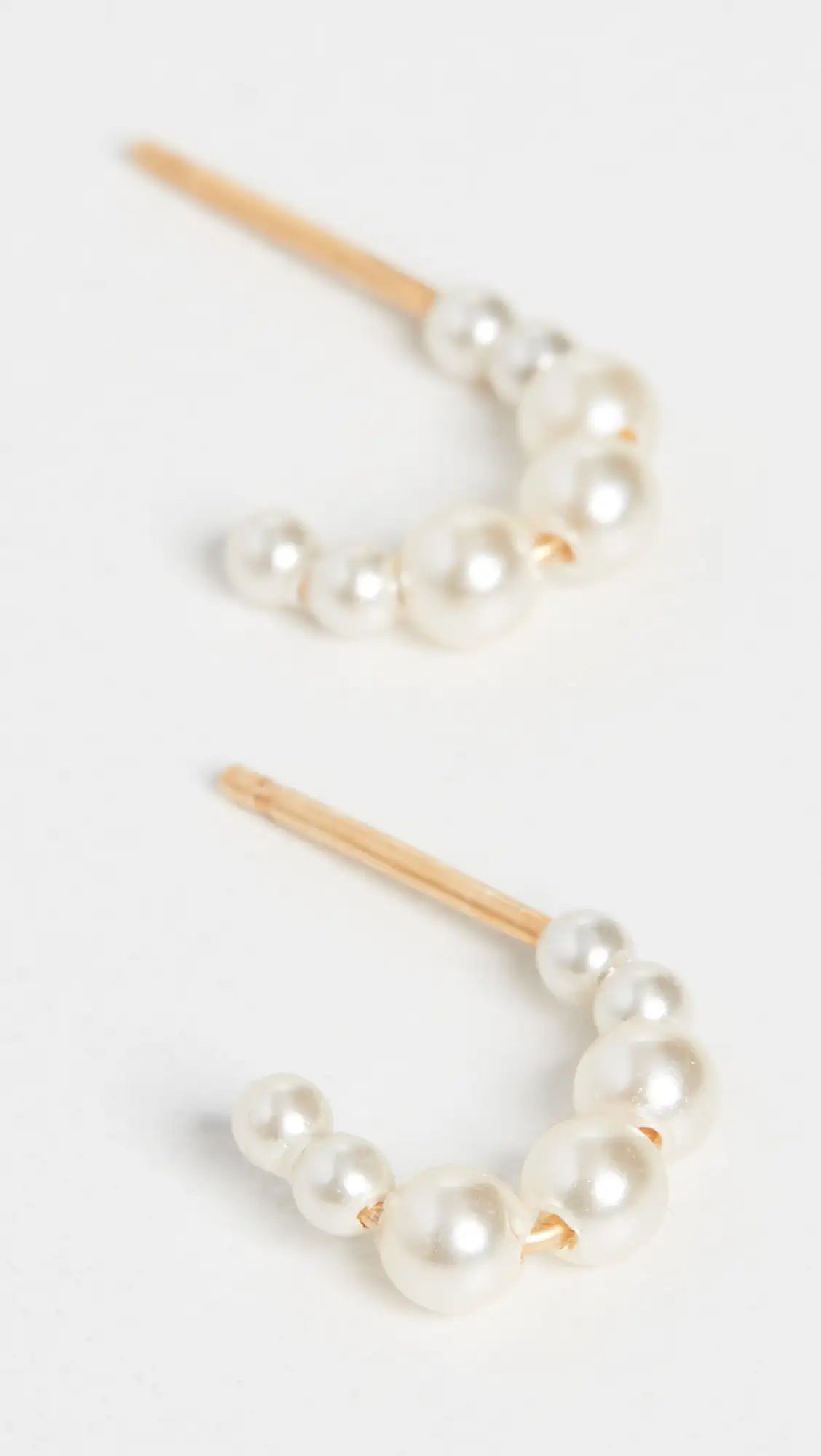 Chan Luu Cream Pearl Earrings | Shopbop | Shopbop