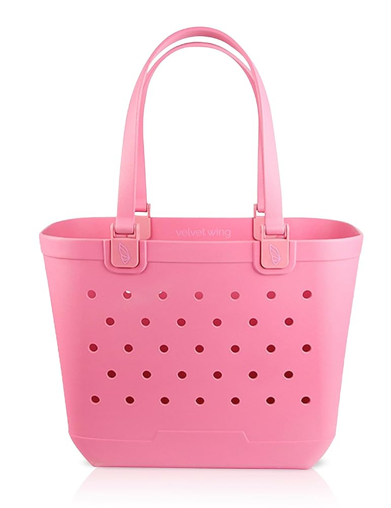 Beach Tote Bag XL size – Waterproof Tip Proof Rubber Tote for Travel, Pool, Groceries Sports & ... | Amazon (US)