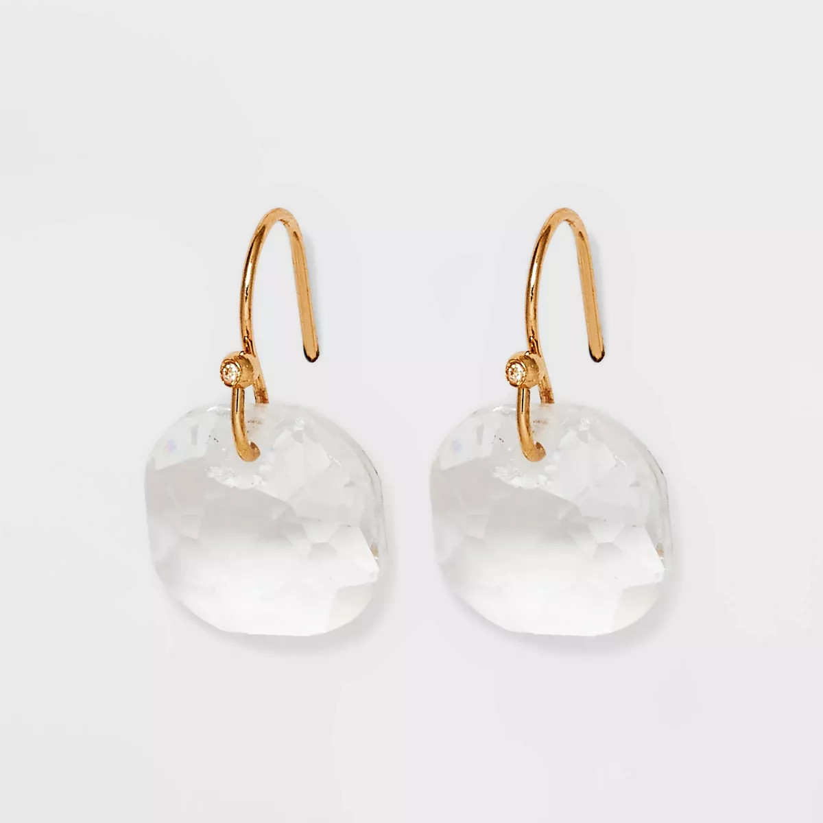 Crystal Wire Drop Earrings - A New Day™ Gold | Target