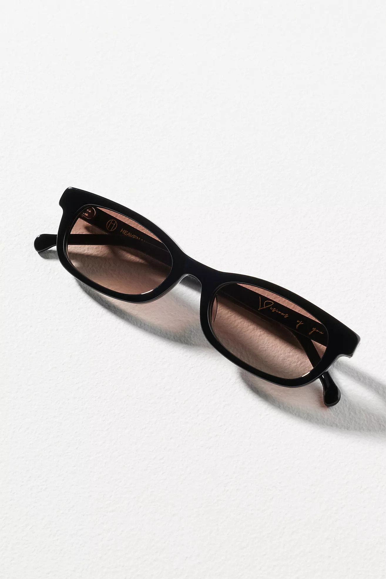 Heaven Mayhem Rhey Rectangle Sunglasses | Anthropologie (US)