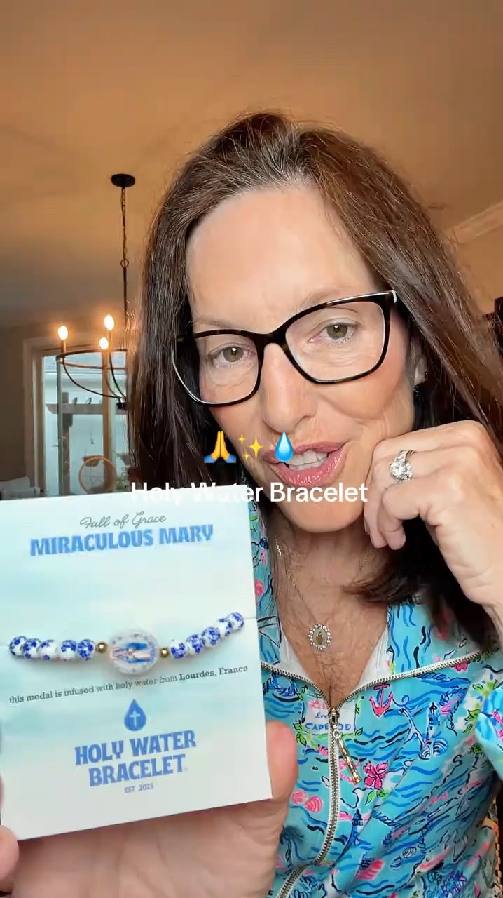 holy water bracelet from Lourdes - miraculous Mary - wear your faith - catholic life 

#LTKdayinmylife #LTKmomlife #LTKHome