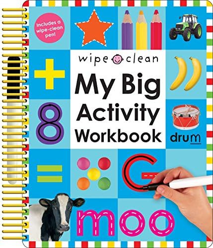 Wipe Clean: My Big Activity Workbook (My Big Step by Step) | Amazon (US)