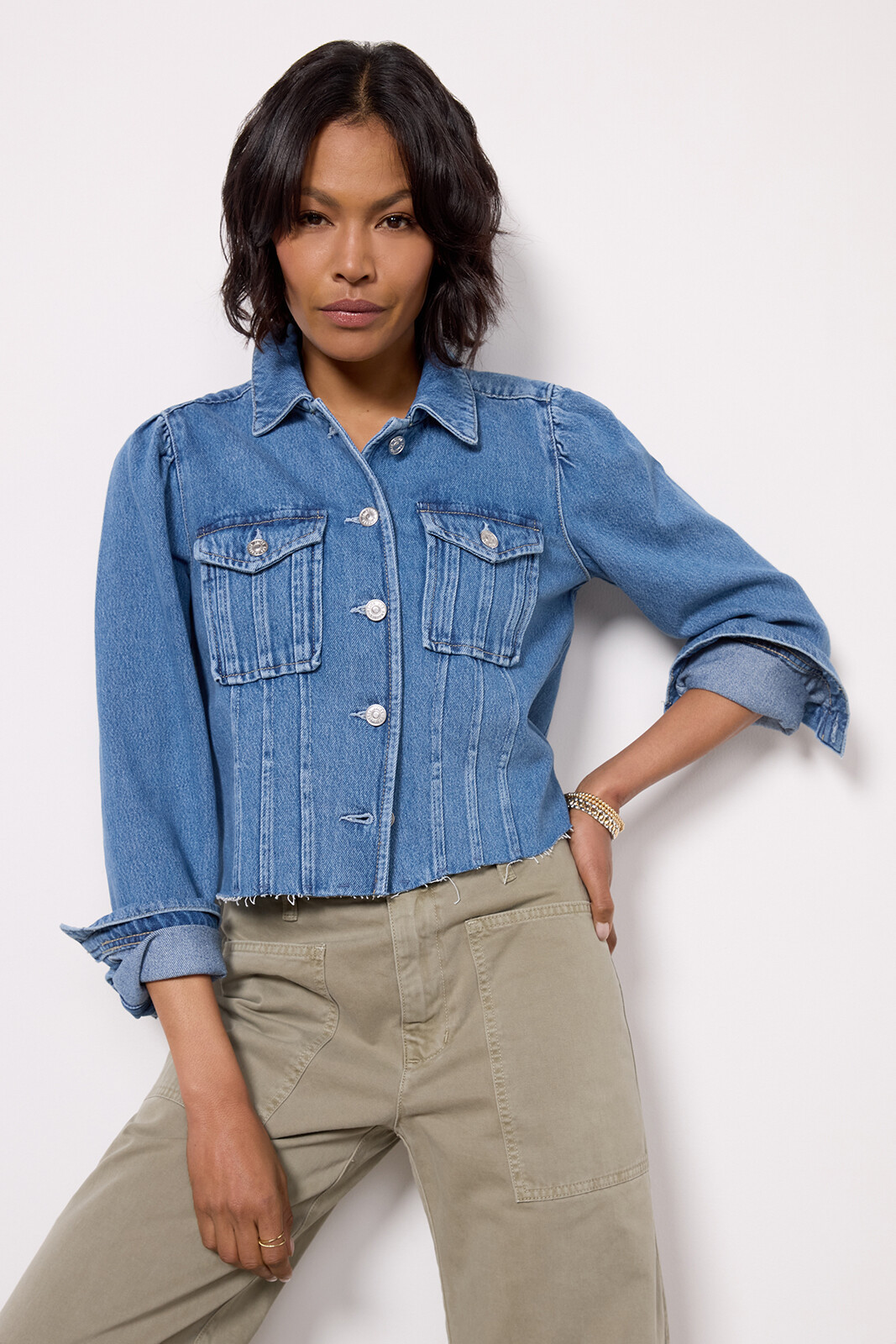 Pacey Denim Jacket | Evereve