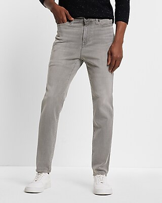 Skinny Gray Hyper Stretch Jeans | Express