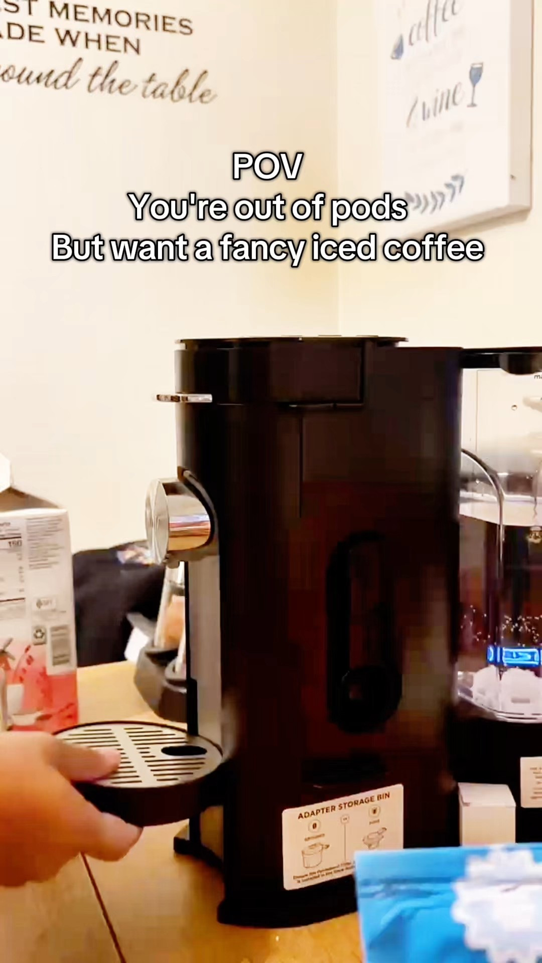 My favorite way to make café-quality coffee without leaving the house #podsandgrounds #LTKHome #fancycoffee