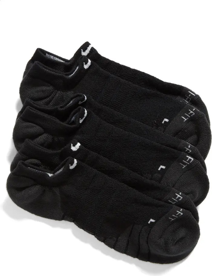 3-Pack Dri-FIT Cushion No-Show Socks | Nordstrom