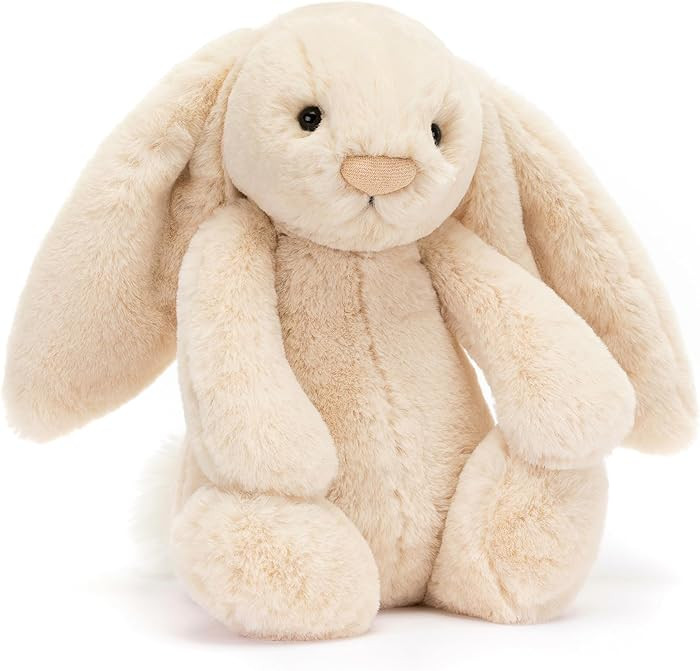 Jellycat Bashful Luxe Willow Bunny Stuffed Animal, Medium 12 inches - Rabbit & Bunny Plush Toy - ... | Amazon (US)