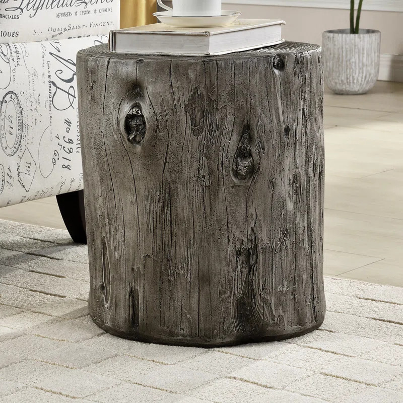 Log Arbor 17'' Tall Tree Stump End Table | Wayfair North America