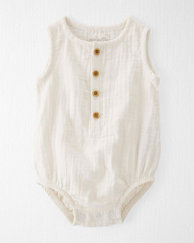 Baby Organic Cotton Gauze Bubble | Carter's