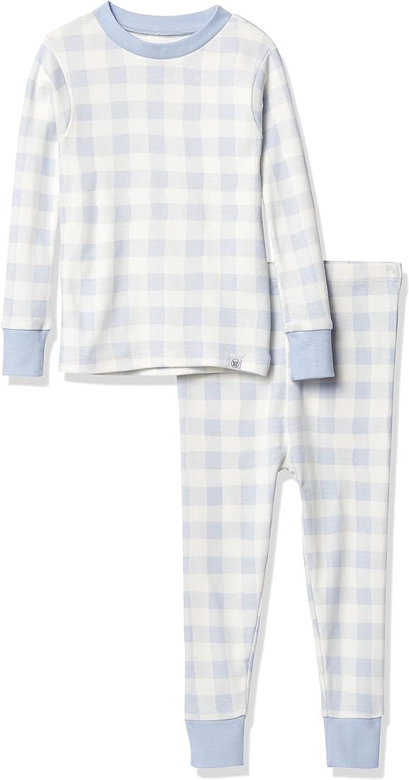 HonestBaby 2-Piece Snug Fit Pajama Set Organic Cotton for Infant Baby & Toddler Boys | Amazon (US)